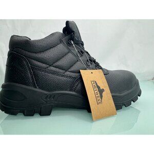 Portwest Men Steel Toe Ankle Boots Toe Cap Safety Shoes Black Oil Resistant 14